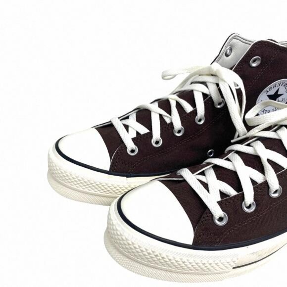 Converse Ctas Lift Platform Casual Brown Canvas Shoes 171209C-WWBW Custom Men Hi - Picture 5 of 14